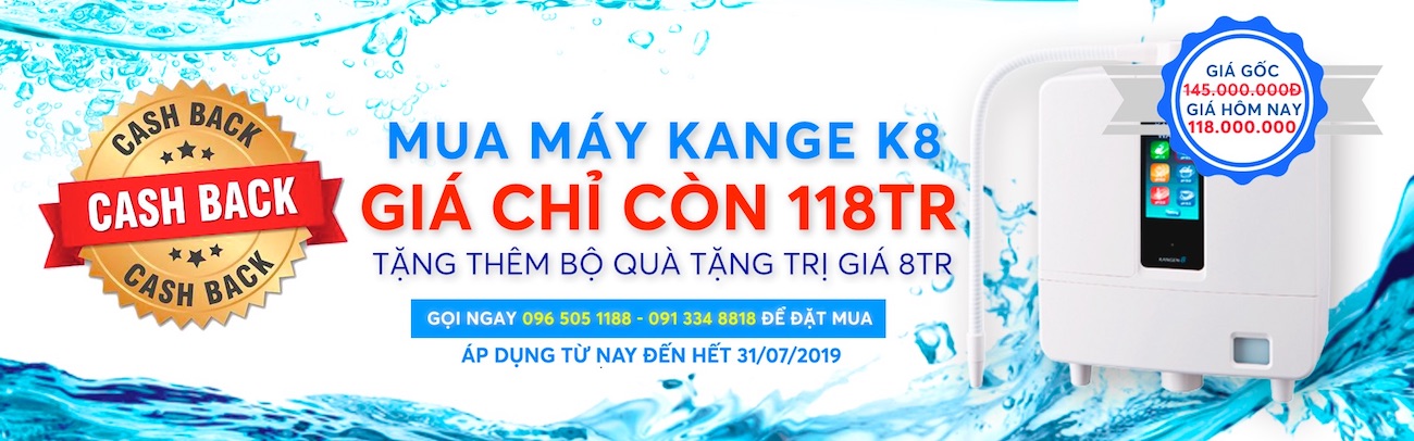 giá máy lọc nước Kangen