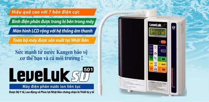 Máy lọc nước Kangen SD501 có tốt không?