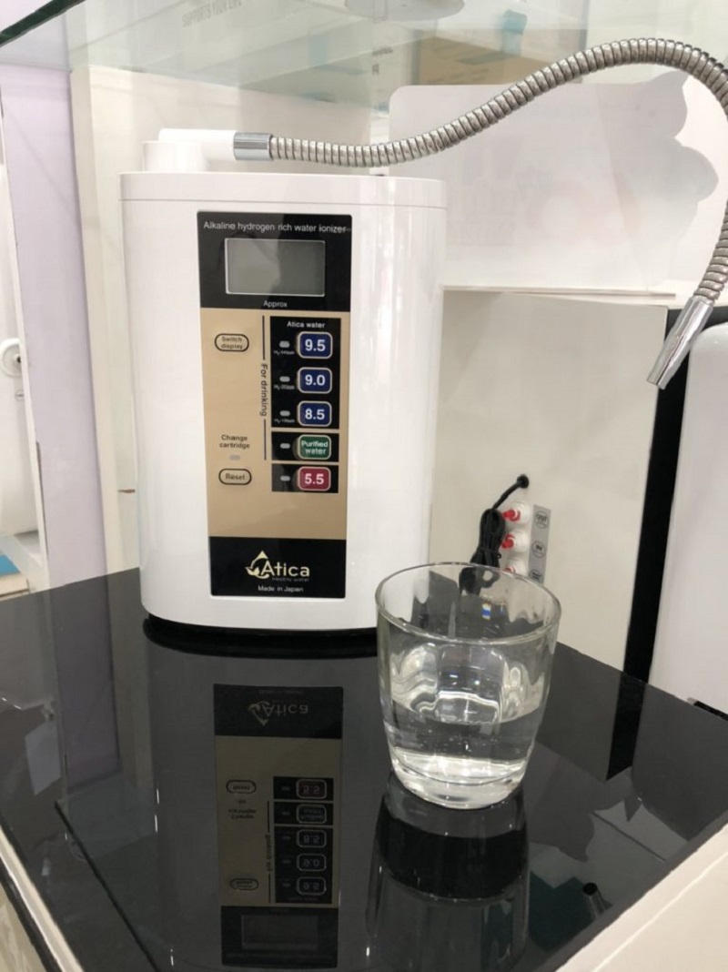 Atica Silver là dòng máy lọc nước tạo nước ion kiềm giàu hydrogen Atica Silver là dòng máy lọc nước tạo nước ion kiềm giàu hydrogen