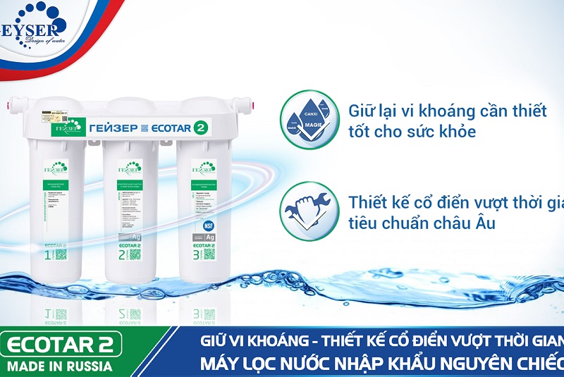 Giữ lại khoáng cho tự nhiên trong nước Giữ lại khoáng cho tự nhiên trong nước
