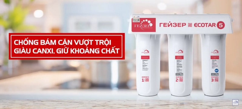 Nguồn nước tinh khiết không bám cặn Nguồn nước tinh khiết không bám cặn