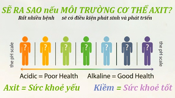Cân bằng độ pH trong cơ thể cực kì hiệu quả