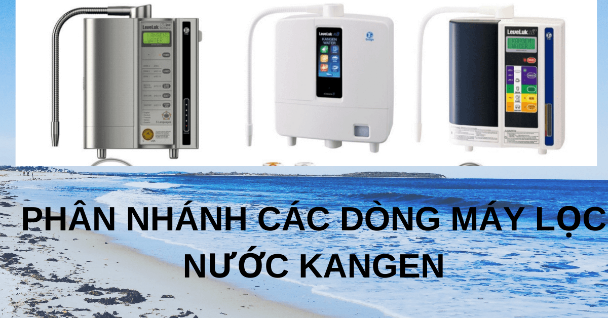 Phân nhánh các dòng máy Kangen