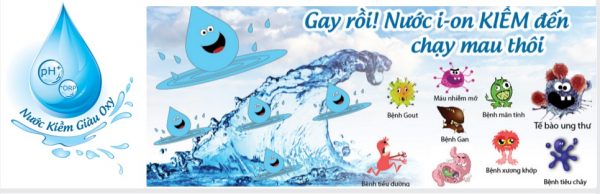 Nước điện giải ion kiềm làm tăng cường sức đề kháng cho hệ tiêu hóa trong cơ thể