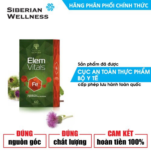Elemvitals Iron with Siberian herbs -2