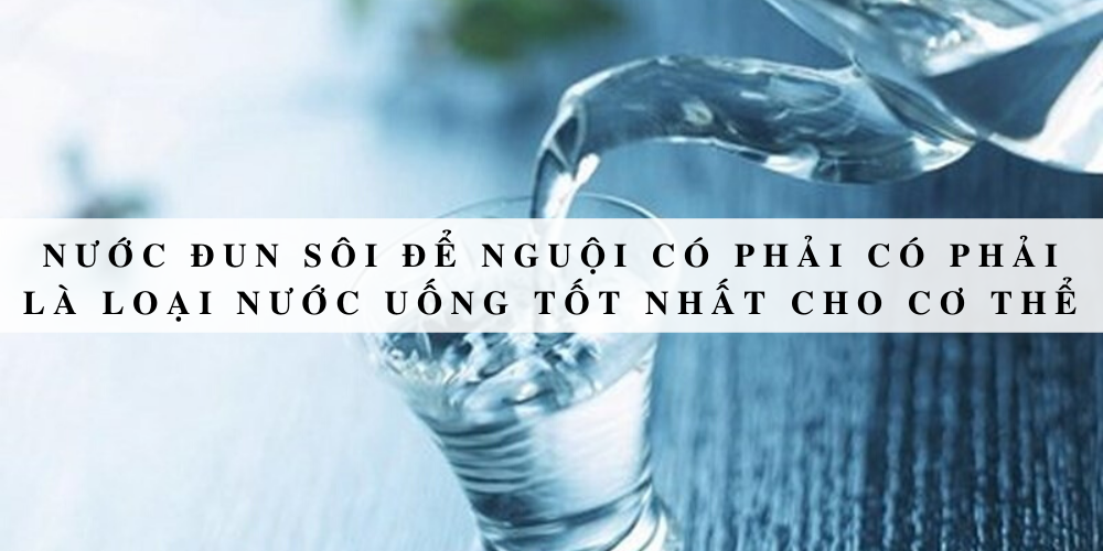 Nước đun sôi để nguội có phải có phải là loại nước uống tốt nhất cho cơ thể