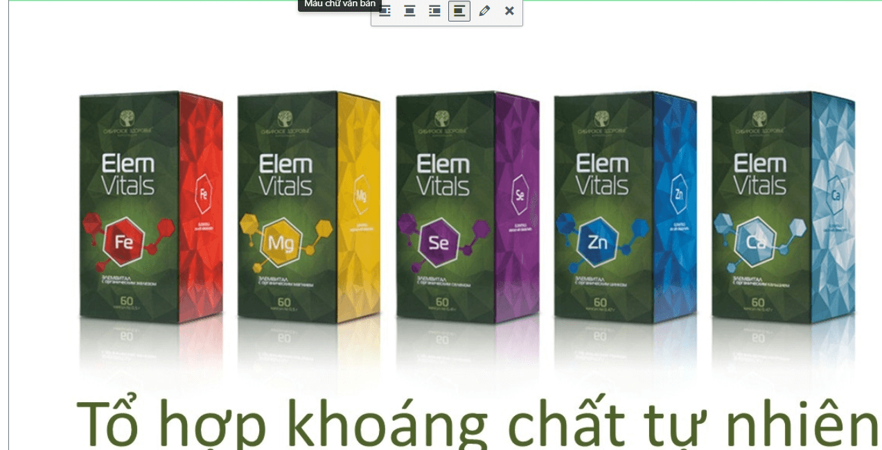 Elemvitals Iron with Siberian herbs