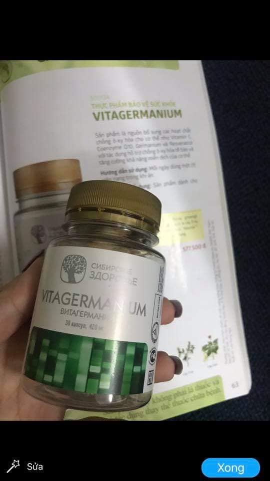 đối tượng sử dụng viên uống Vita Germanium