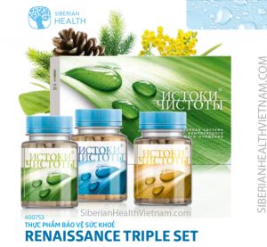 Renaissance Triple Set phòng ngừa viêm gan B hiệu quả