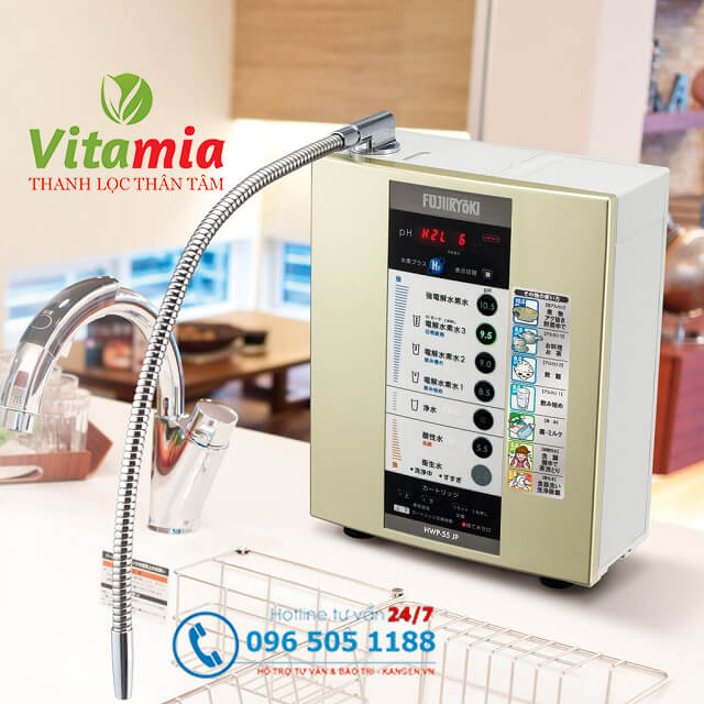 Máy lọc nước Fujiiryoki HWP-55 Máy lọc nước Fujiiryoki HWP-55