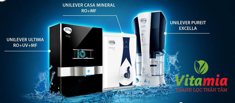 Máy lọc nước Unilever – Hơn cả sự mong đợi của người dùng