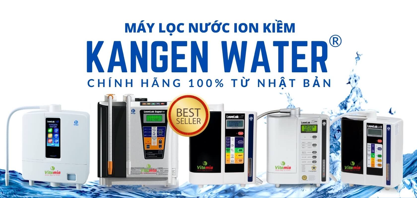 Máy lọc nước inon kiềm Kangen water