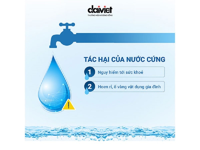 Nước cứng ảnh hưởng thế nào đến đời sống con người Nước cứng là gì, Nước cứng là gì? Tác hại không ngờ của nước cứng ra sao?, Nhà phân phối máy lọc nước ion kiềm số 1 Việt Nam | Vitamia