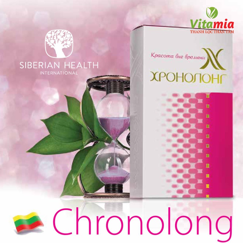 Chronolong – Thực phẩm chức năng giúp đẩy lùi lão hóa, duy trì sắc đẹp và sức khỏe cho phái nữ