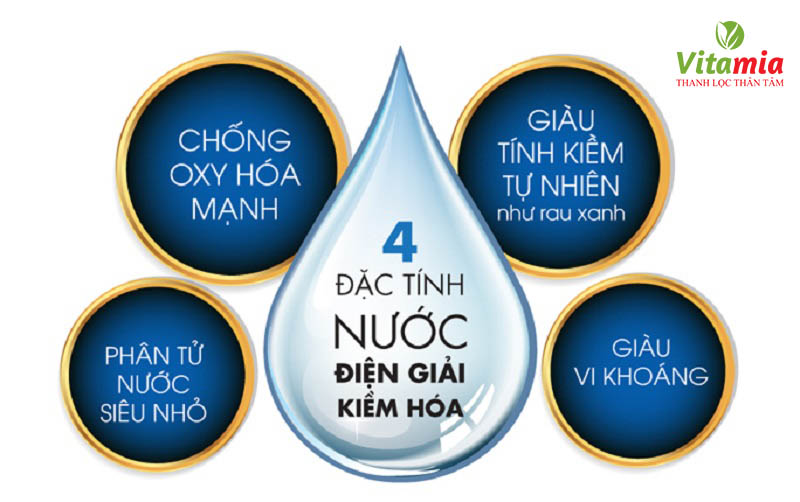 Nước điện giải có nhiều đặc tính vượt trội