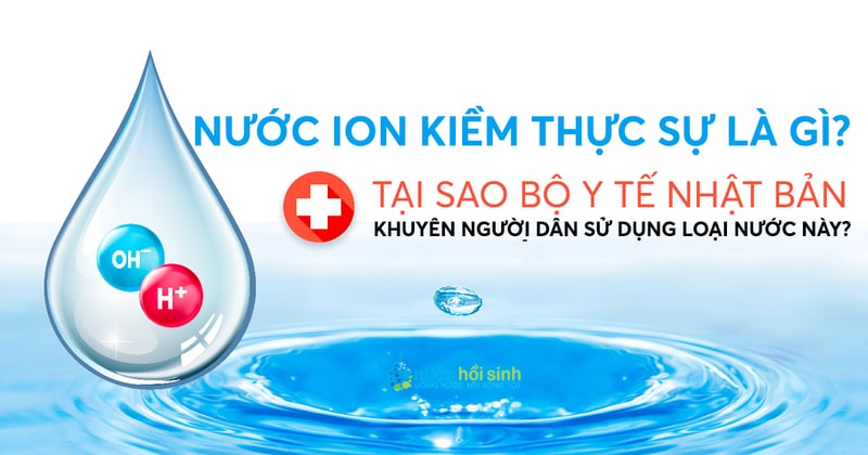 Ảnh 1: Nước điện giải ion kiềm thực sự tốt cho sức khỏe (Nguồn: Internet)