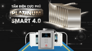 Các dòng máy lọc tích hợp tấm điện cực phủ platinum cao cấp cho tuổi thọ cao và không bị ăn mòn sau thời gian dài hoạt động