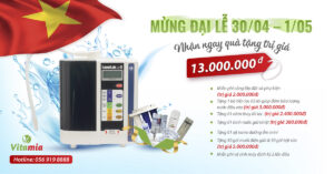 Banner chương trình khuyến mãi máy lọc nước ion kiềm JR2