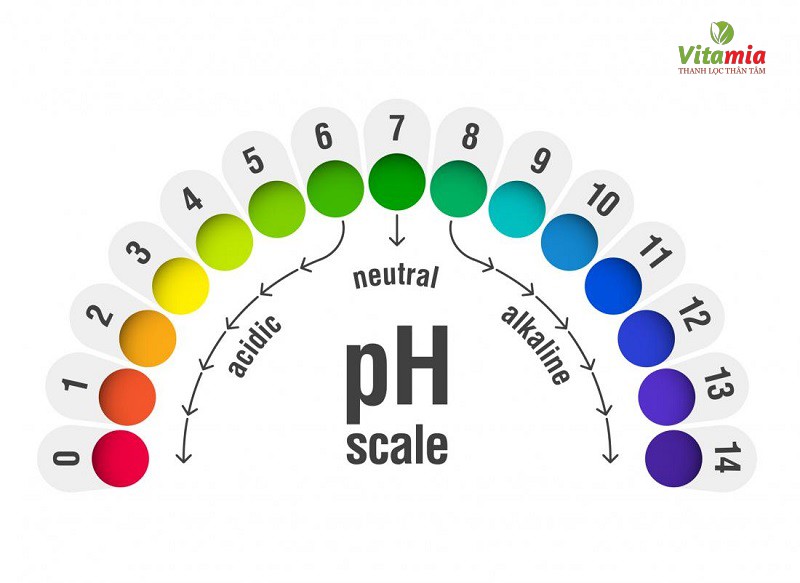 Độ pH của một số loại nước uống phổ biến