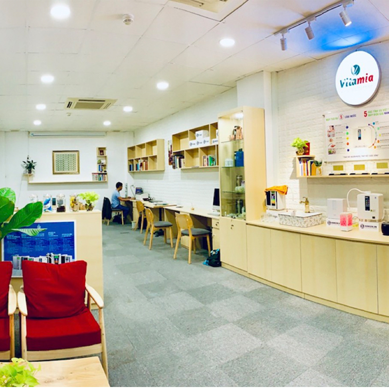 Vitamia có hệ thống showroom toàn quốc