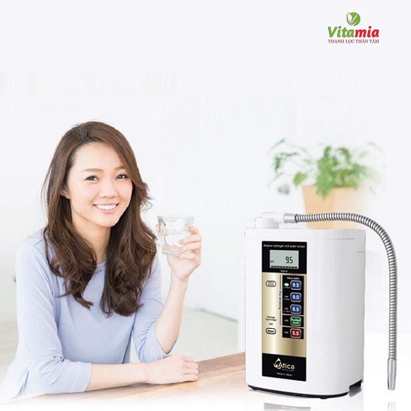 Máy lọc nước Atica Eco có kiểu dáng đẹp mắt