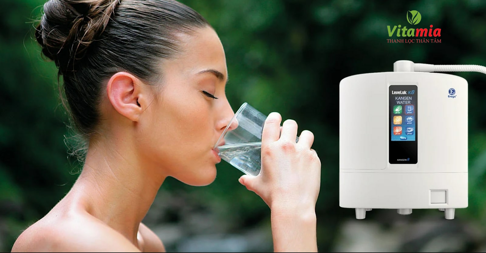 Máy lọc nước Kangen tạo ra nước ion kiềm hữu ích cho bệnh nhân tiểu đường