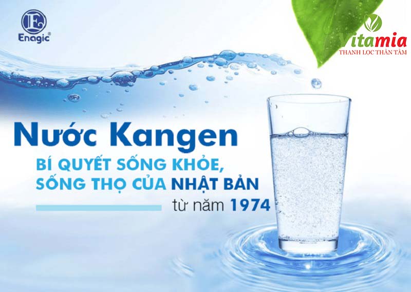 Uống nước Kangen kết hợp ăn thực dưỡng giúp cơ thể khỏe mạnh
