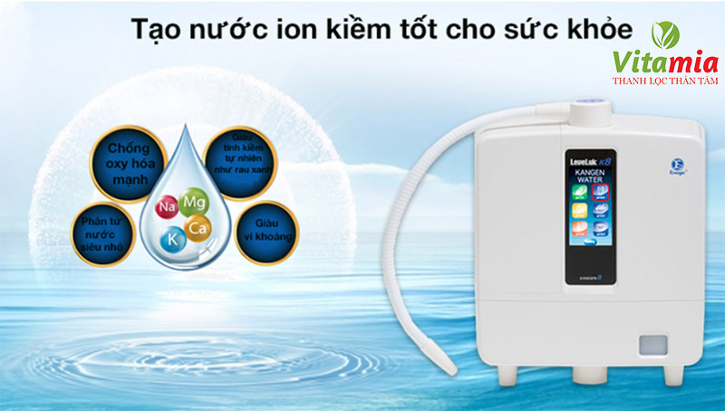 Máy lọc nước ion kiềm - giải pháp giúp loại bỏ hạt vi nhựa trong nước