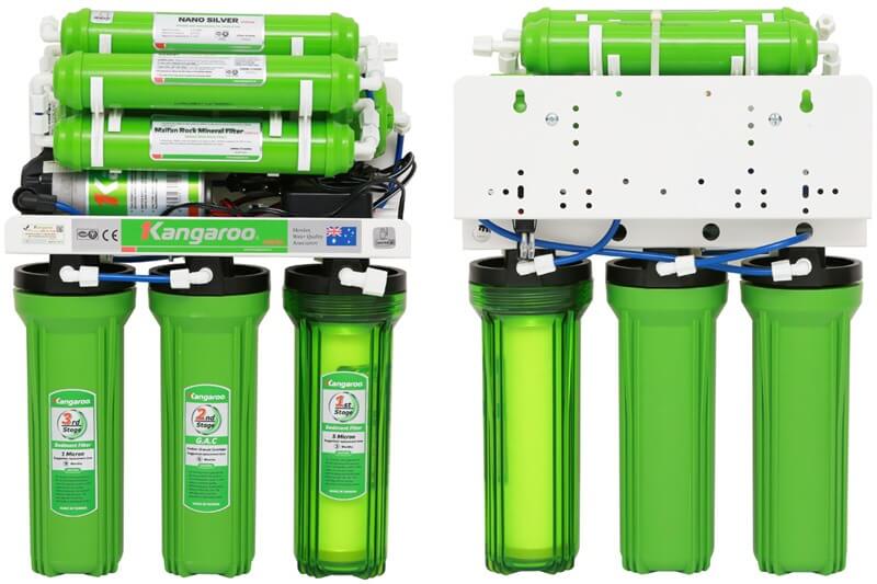 Kích thước máy lọc nước không có vỏ tủ